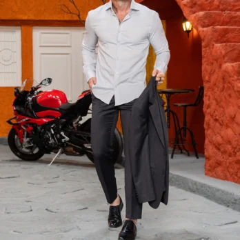 CAMISA SLIM FIO MILANO STRETCH