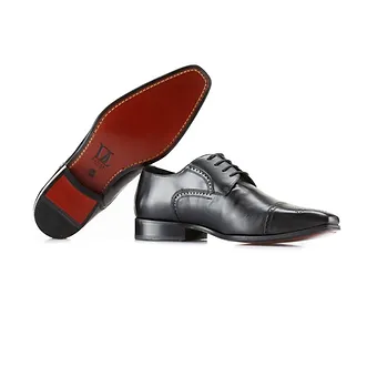 SAPATO PREMIUM FLORAL Preto