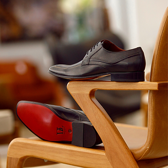 SAPATO PREMIUM Preto Sola Couro